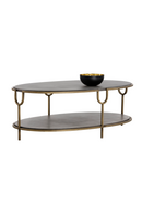 Modern Concrete Oval Coffee Table | Splendido Arya | Oroa.com