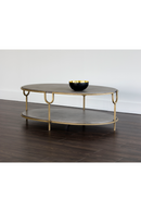 Modern Concrete Oval Coffee Table | Splendido Arya | Oroa.com