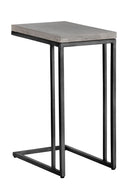 Minimalist Round Concrete Indoor/Outdoor End Table | Splendido Sawyer | Oroa.com