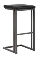Leather Look Cantilevered Bar Stool | Splendido Boone | Oroa.com