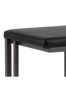 Leather Look Cantilevered Bar Stool | Splendido Boone | Oroa.com