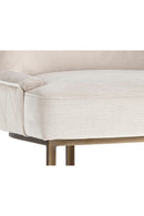 Bronze Cantilever Fabric Dining Chairs (2) | Splendido Florence | Oroa.com