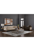 Bronze Frame Cantilevered Lounge Chair | Splendido Kalmin | Oroa.com