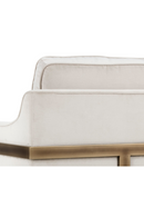 Bronze Frame Cantilevered Lounge Chair | Splendido Kalmin | Oroa.com