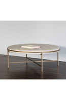 Metal Frame Upholstered Ottoman | Splendido Ethel | Oroa.com