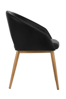 Gold Frame Barrel Dining Chair | Splendido Thatcher | Oroa.com