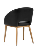 Gold Frame Barrel Dining Chair | Splendido Thatcher | Oroa.com