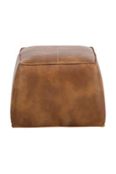 Leather Inspired Cube Ottoman | Splendido Aspen | Oroa.com