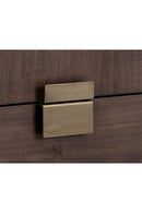 Dark Acacia Veneer 6-Drawer Dresser | Splendido Jade | Oroa.com