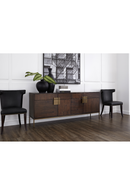 Brown Wooden 4-Drawer Sideboard | Splendido Jade | Oroa.com