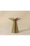 Yellow Gold End Table | Splendido Carmel | Oroa.com