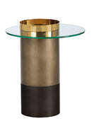 Gold Tray Top End Table | Splendido Haru | Oroa.com