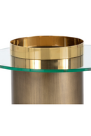 Gold Tray Top End Table | Splendido Haru | Oroa.com