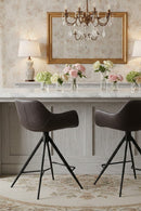 Metal Base Swivel Counter Stool | Splendido Owen | Oroa.com