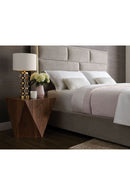 Geometrical Walnut End Table | Splendido Timmons | Oroa.com