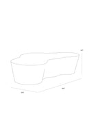 Marble-Look Indoor/Outdoor Coffee Table | Splendido Ava