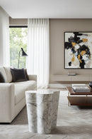 Marble-Look Indoor/Outdoor End Table S | Splendido Ava | Oroa.com