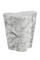 Marble-Look Indoor/Outdoor Side Table L | Splendido Ava