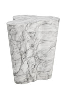 Marble-Look Indoor/Outdoor Side Table L | Splendido Ava