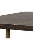 Smoked Acacia Wood Dining Table | Splendido Donnelly | Oroa.com