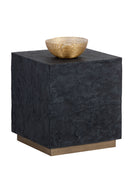 Textured Concrete End Table | Splendido Newbury | Oroa.com