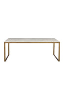 White Italian Marble Coffee Table | Splendido Evert | Oroa.com