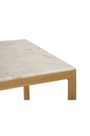 White Italian Marble Coffee Table | Splendido Evert | Oroa.com