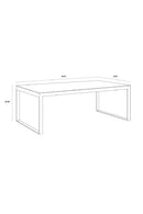 White Italian Marble Coffee Table | Splendido Evert | Oroa.com