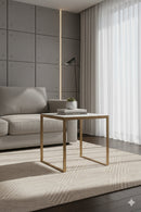 Italian Marble Square End Table | Splendido Evert | Oroa.com