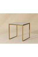 Italian Marble Square End Table | Splendido Evert | Oroa.com