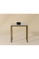Italian Marble Square End Table | Splendido Evert | Oroa.com