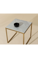 Italian Marble Square End Table | Splendido Evert | Oroa.com