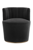 Gray Channeled-Back Lounge Chair | Splendido August | Oroa.com