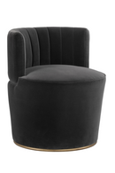 Gray Channeled-Back Lounge Chair | Splendido August | Oroa.com