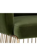 Green Fabric Modern Dining Chair | Splendido Gala | Oroa.com