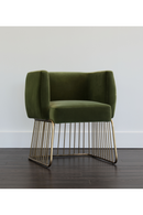 Green Fabric Modern Dining Chair | Splendido Gala | Oroa.com