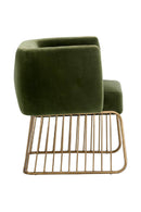 Green Fabric Modern Dining Chair | Splendido Gala | Oroa.com