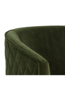 Green Diamond-Stitched Dining Chair | Splendido Cornella | Oroa.com
