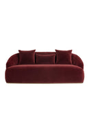 Contract furniture - Channel-Tufted Velvet Sofa - www.oroatrade.com