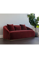 Contract furniture - Channel-Tufted Velvet Sofa - www.oroatrade.com