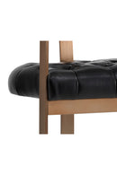 Antique Brass Framed Bar Stool | Splendido Beaumont | Oroa.com