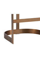 Antique Brass Framed Bar Stool | Splendido Beaumont | Oroa.com