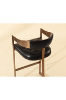 Antique Brass Framed Bar Stool | Splendido Beaumont | Oroa.com
