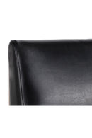 Black Leather Cantilevered Bar Stool | Splendido Dean | Oroa.com