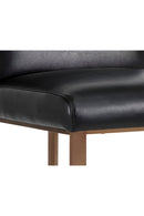 Black Leather Cantilevered Bar Stool | Splendido Dean | Oroa.com