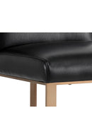 Black Bonded Leather Counter Stool | Splendido Dean | Oroa.com