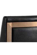 Black Bonded Leather Counter Stool | Splendido Dean | Oroa.com