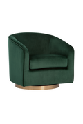 Hospitality furniture - Curved Swivel Lounge Chair  - www.oroatrade.com