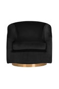 Curved Swivel Lounge Chair | Splendido Hazel | Oroa.com