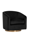 Hospitality furniture - Curved Swivel Lounge Chair  - www.oroatrade.com